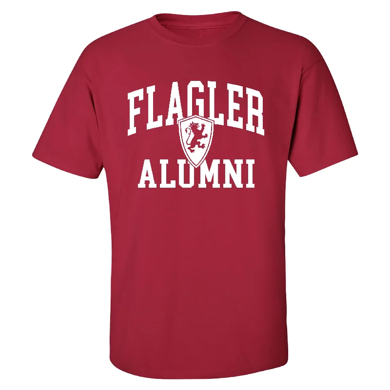 Crimson Flagler Shield Alumni T-Shirt