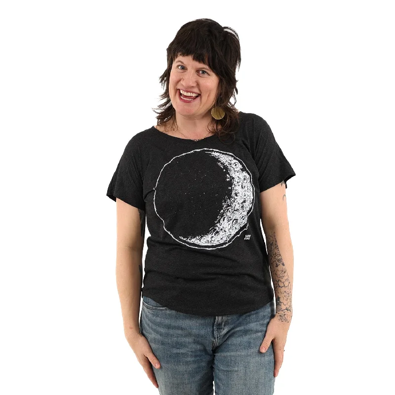 Women's Moon Relaxed Fit T Shirt