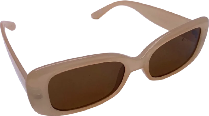 New Look Beige Sunglasses