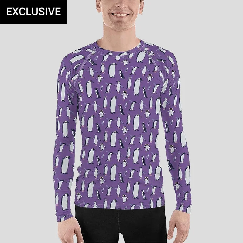 Penguins Unisex Rash Guard (POD)