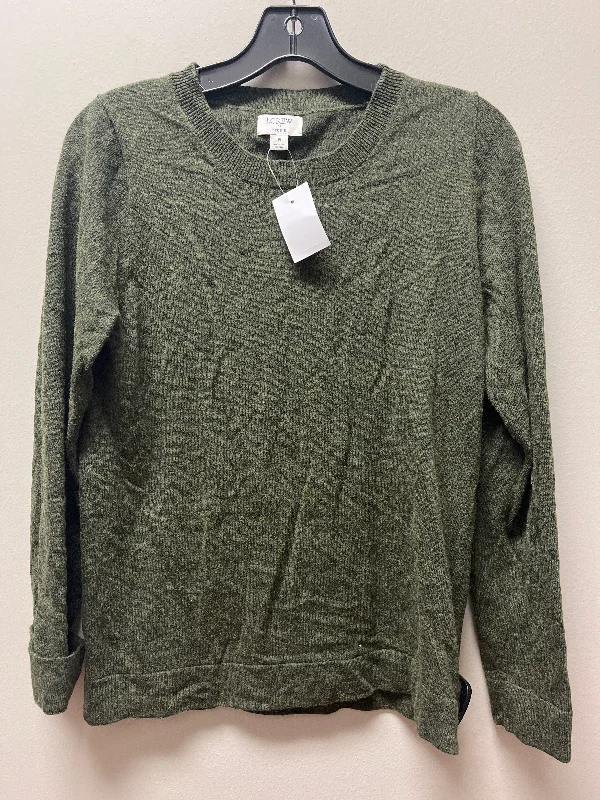 Top Long Sleeve By J. Crew In Green, Size: S